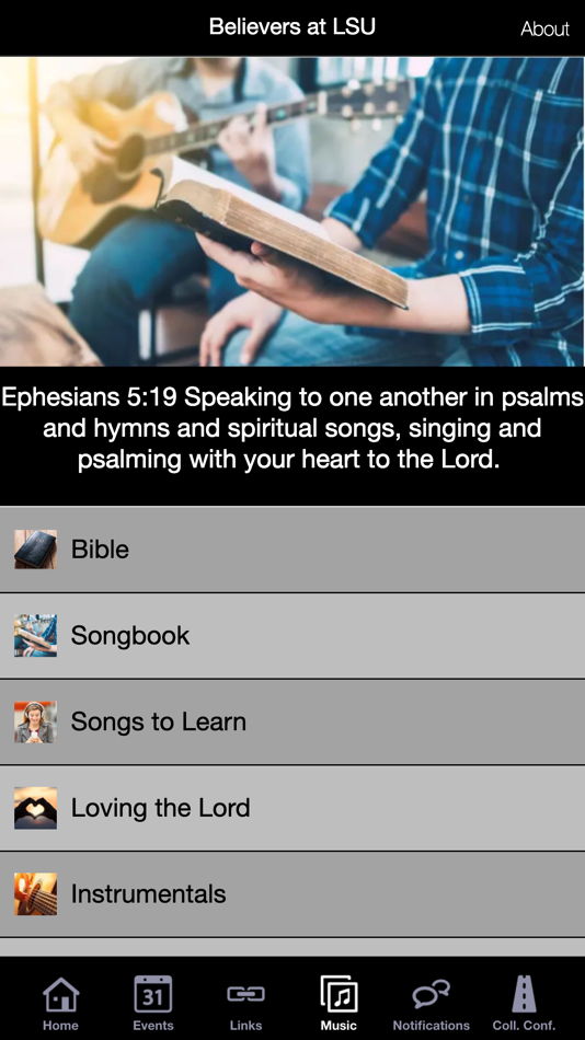 #1. Believers at LSU App (iOS) 由: Paul Crain