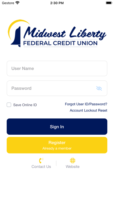 Midwest Liberty FCU Mobile Screenshot
