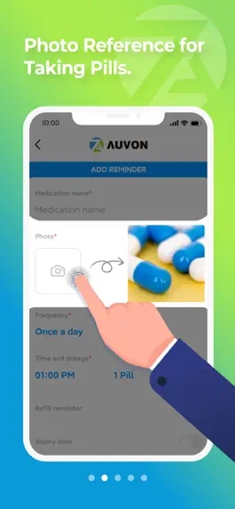 Game screenshot AUVON: Pill Reminder apk