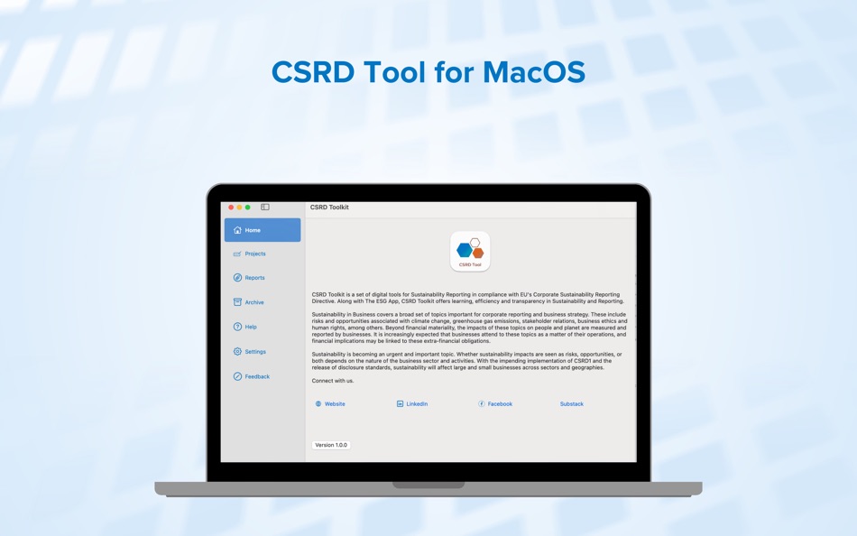 CSRD Tool - 1.2.0 - (macOS)