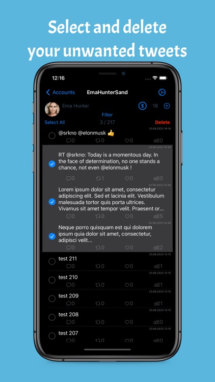 Tweet Cleaning - Delete Tweets screenshot-5