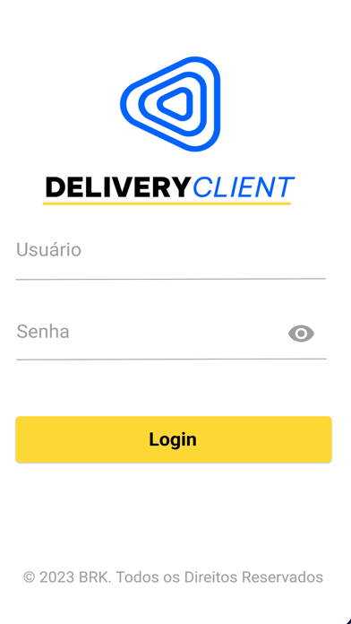 Delivery Client Screenshot