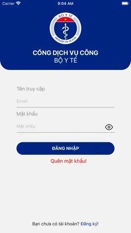 Game screenshot Dịch Vụ Công Bộ Y Tế apk