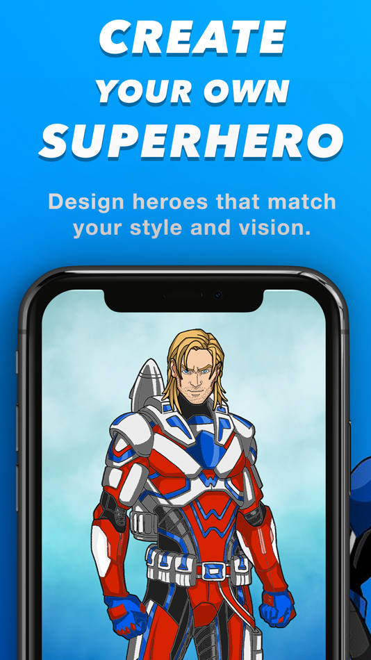 #1. Create Your Own Superhero (iOS) 由: Flowzio Studio