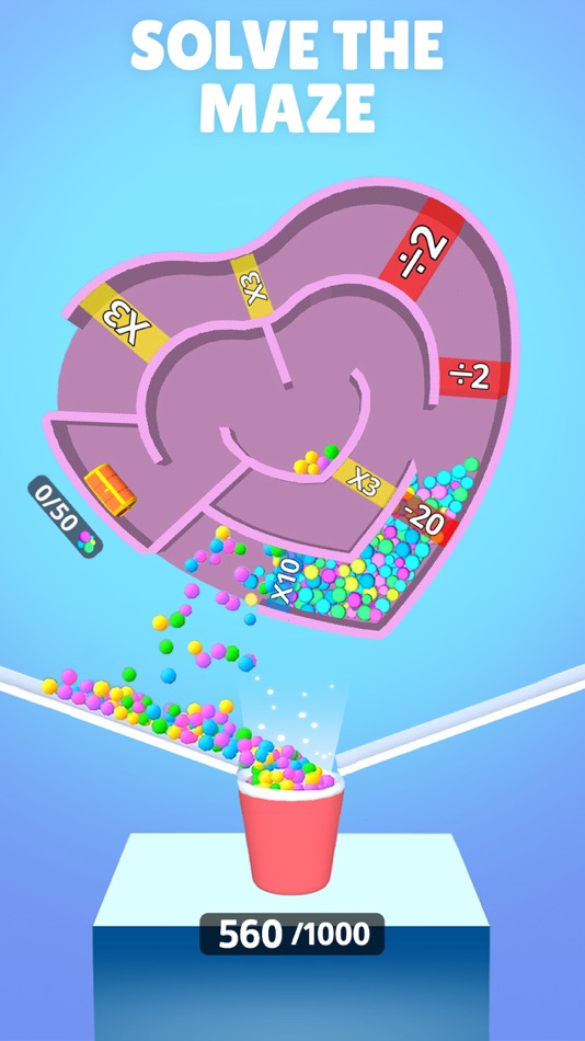 #4. Multi Maze 3D (iOS) Podle: Crazy Labs