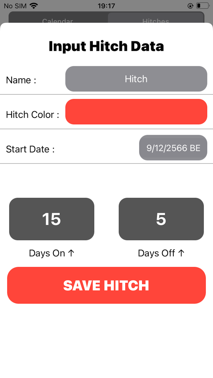 HITCH - Oilfield Calendar