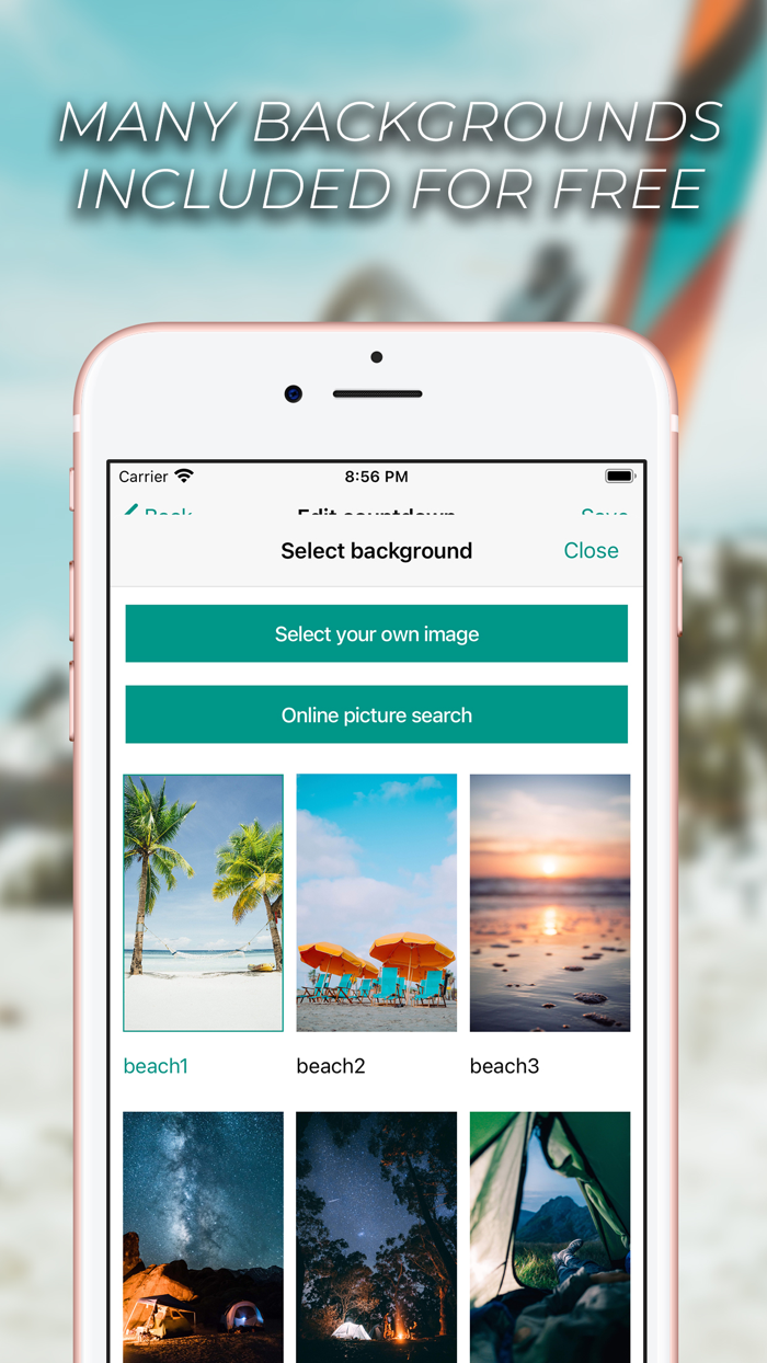 Countdown for Vacation-Holiday