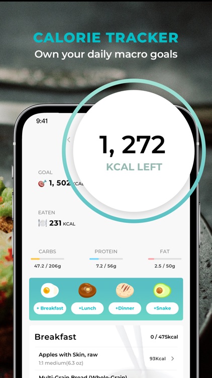 CaloMe:Calorie Counter&Tracker