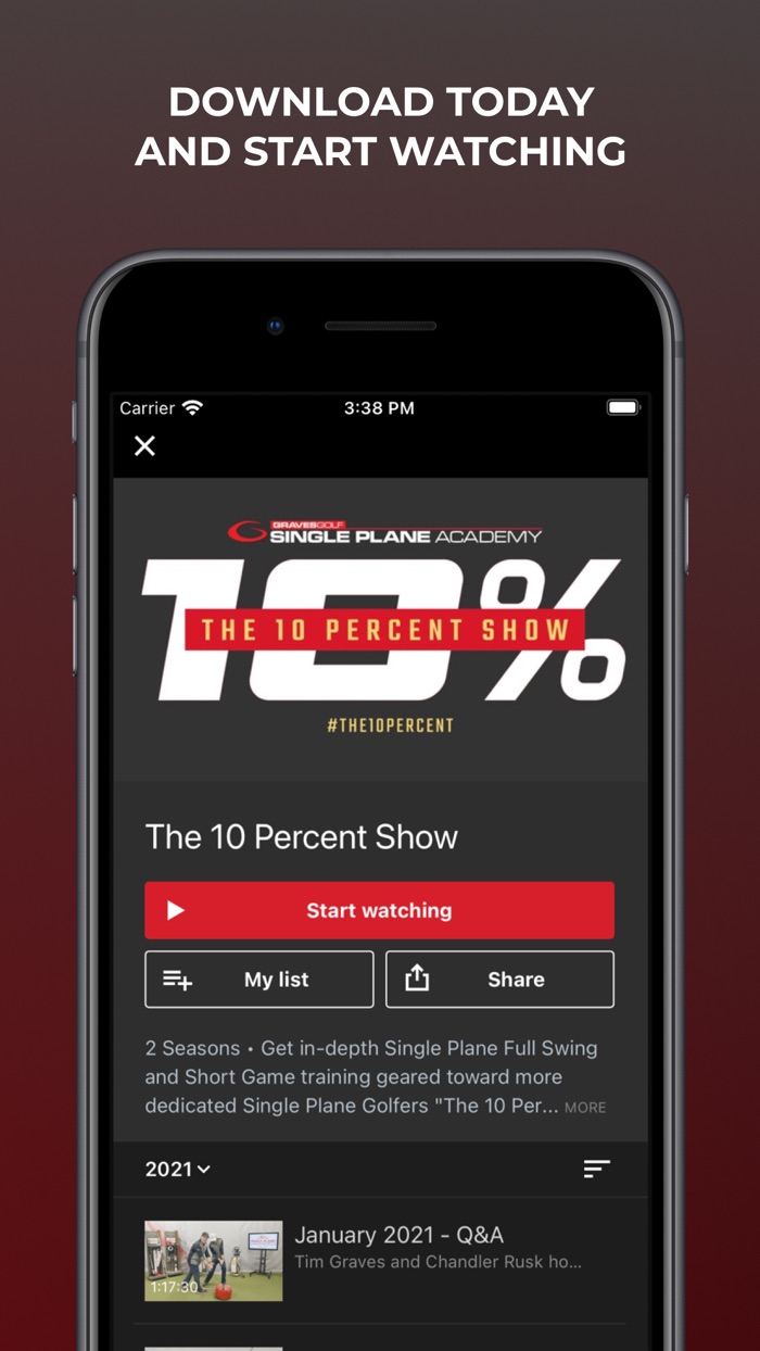 Graves Golf On-Demand