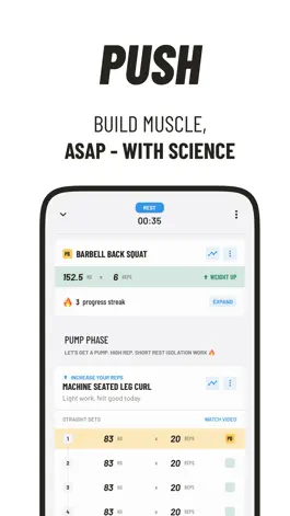 Game screenshot PUSH Workout Training AI mod apk