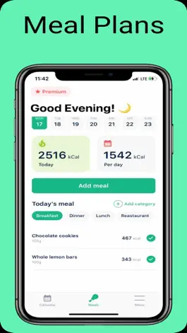 Game screenshot Food Tracker & Calorie Counter apk