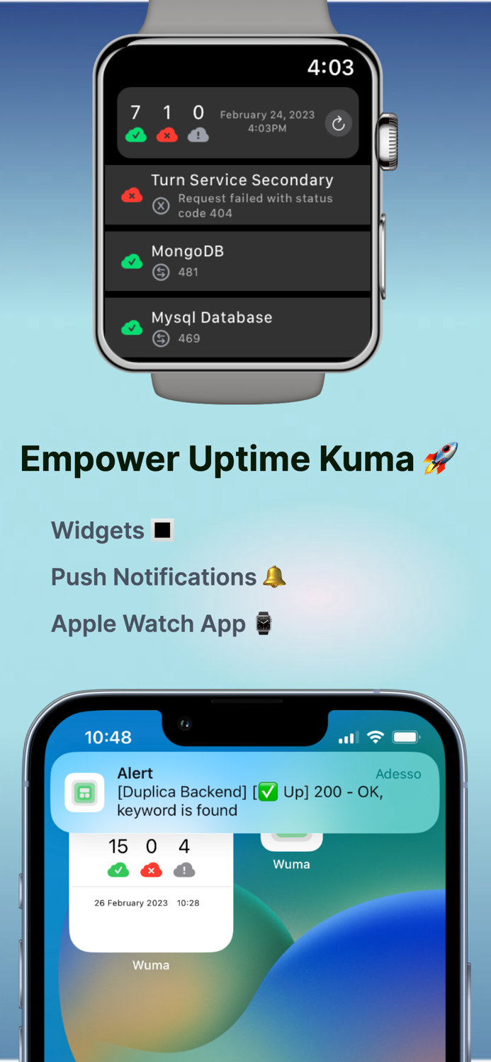 Wuma - Uptime Kuma Manager