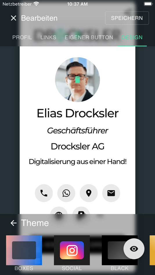 #6. oneVcard - smart business card (iOS) 由: oneVcard GmbH