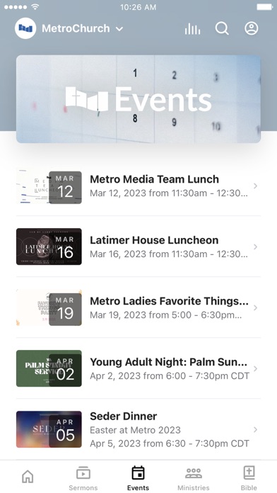 Metropolitan Church Screenshot