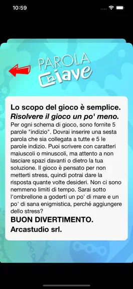 Game screenshot Parola Chiave apk