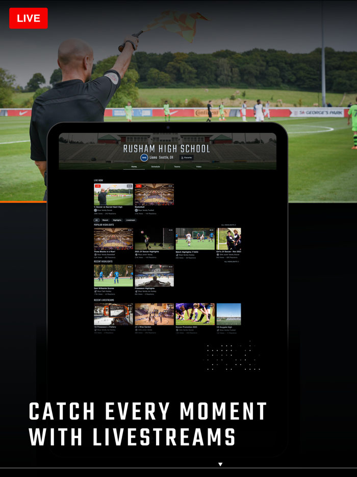 Hudl Fan Find. Watch. Follow.