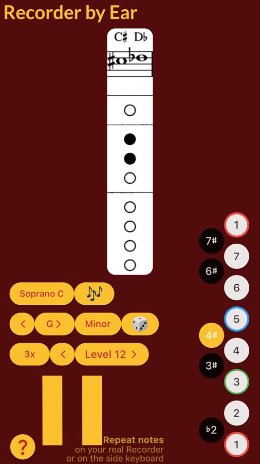 #3. Recorder by Ear (iOS) 由: Oleg Sokolov