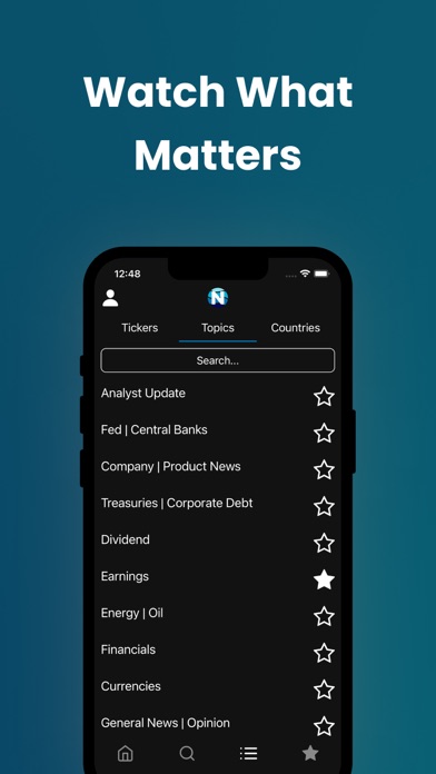 NewsWave - Instant Market News Screenshot