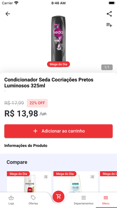 Mega em casa Screenshot