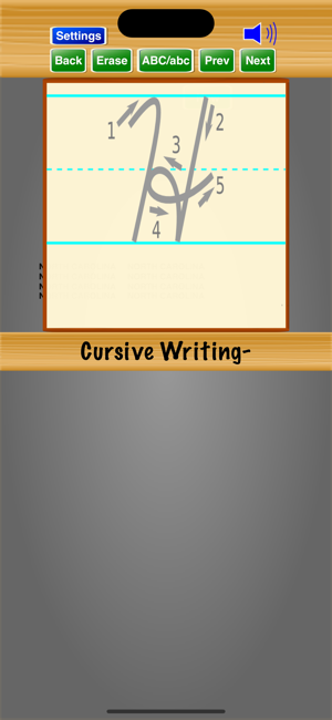 ‎Cursive Writing- Screenshot