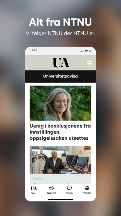Universitetsavisa.no Screenshot