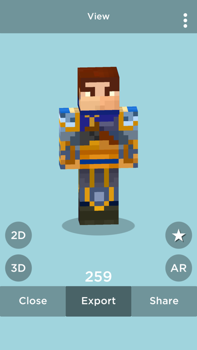 skins for Minecraft AR Screenshot