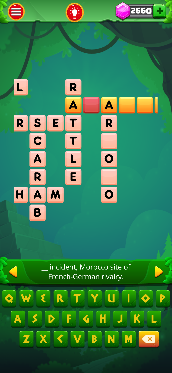 Word Puzzle by Answer Question