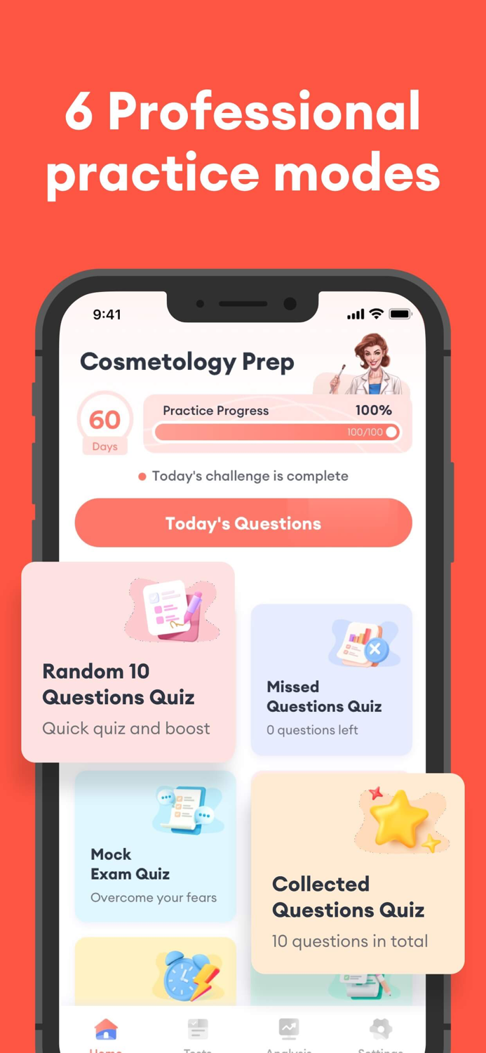 Cosmetology Exam Practice 2024