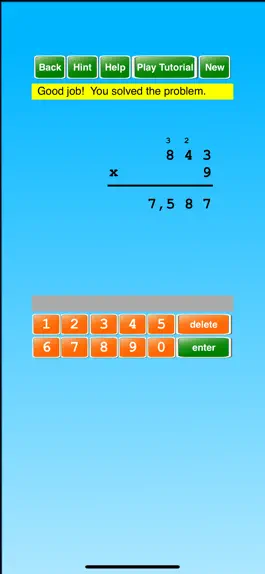 Game screenshot Long Division & Multiplication hack