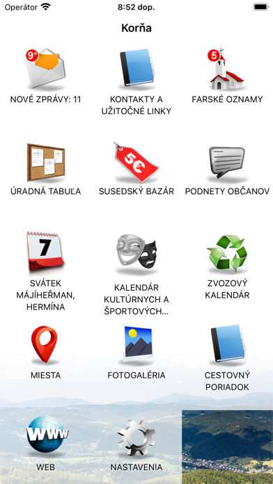 Korňa Screenshot