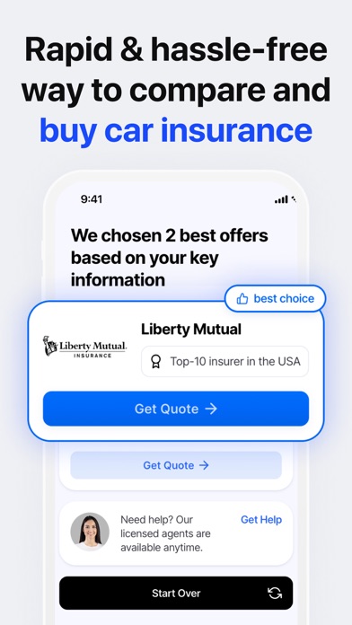 Car Insurance Quotes: Thrifty Screenshot