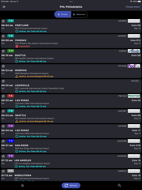 Screenshot #4 pour Philadelphia Airport: Flights