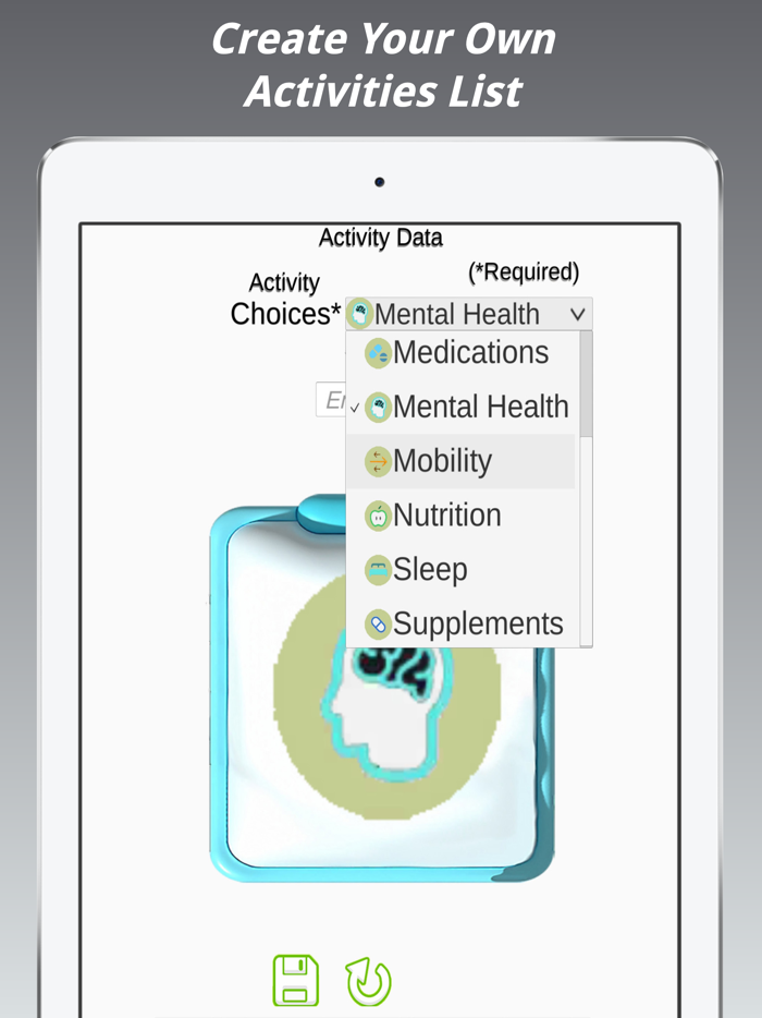 Symptoms  Activities Tracker
