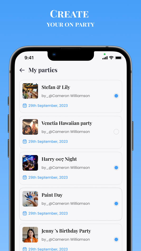 #4. Party Time. (iOS) 由: Archie Fuller