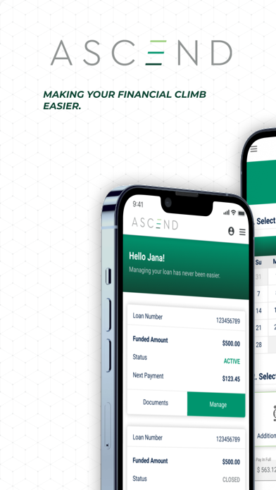 Ascend Loans Screenshot