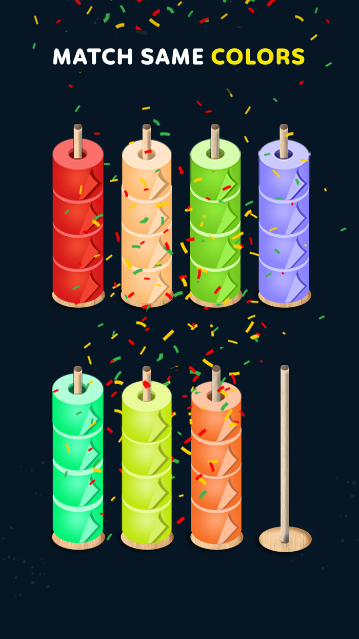 Color Sort and Pro Tic Tac Toe