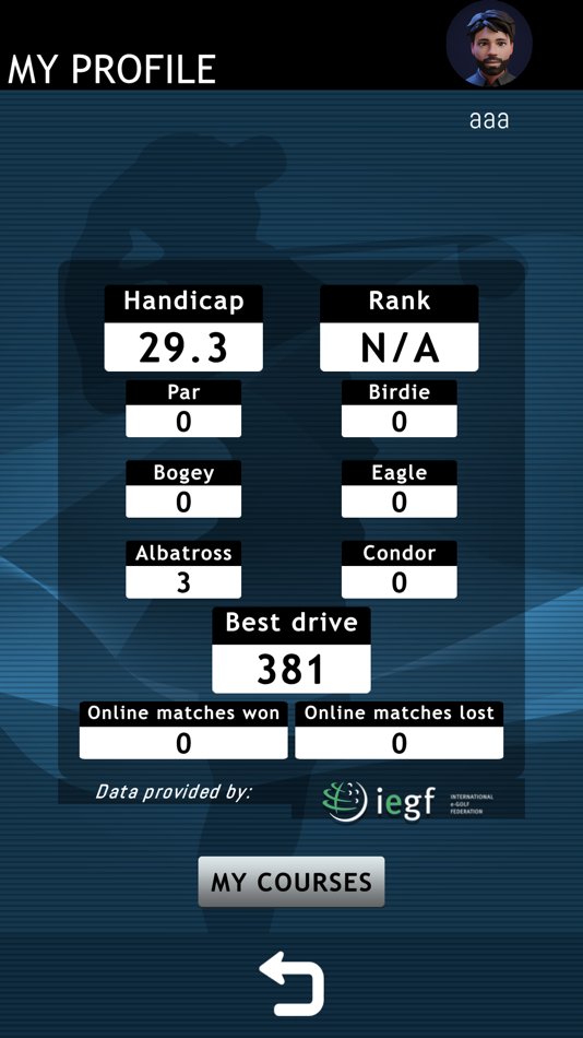 #2. Golf 5 App (iOS) 由: AAA Games Studios