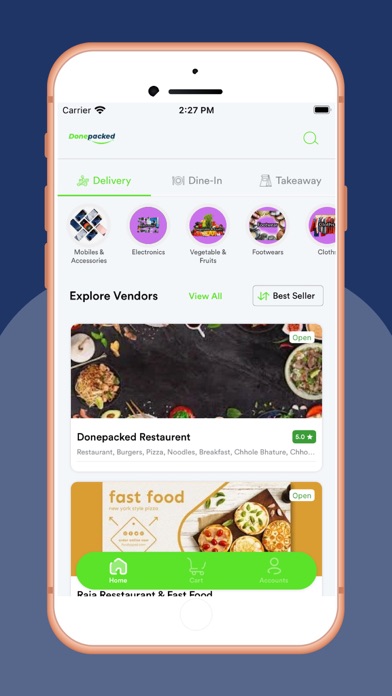 Donepacked App Screenshot