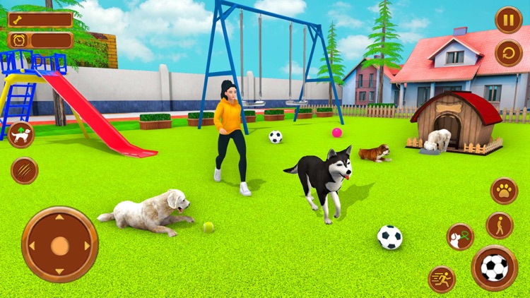 Dog Simulator: Dog Family Game screenshot-4