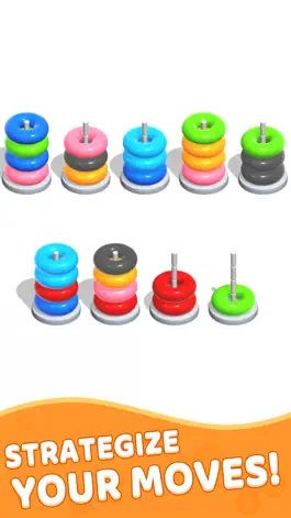 Game screenshot Color Hoop Stack apk