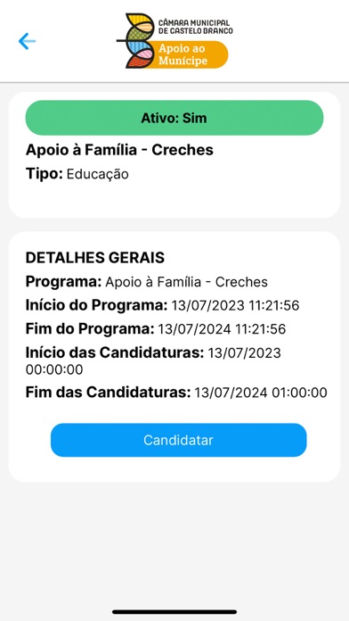 Apoio ao Munícipe CB Screenshot