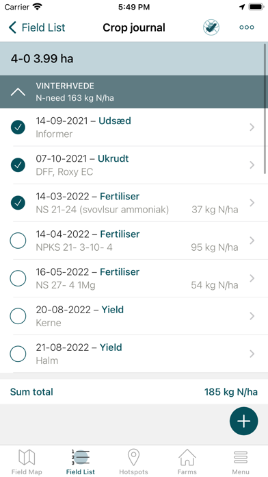 FarmTracking Screenshot