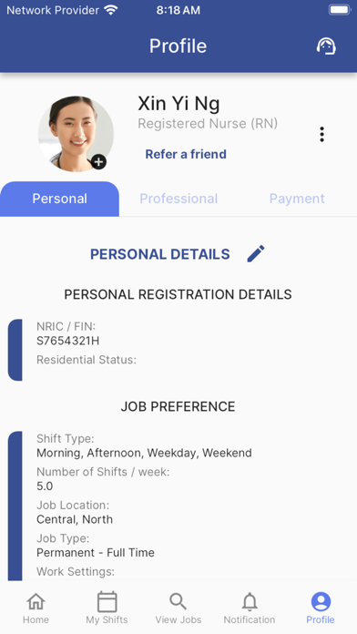 Worq Health Screenshot