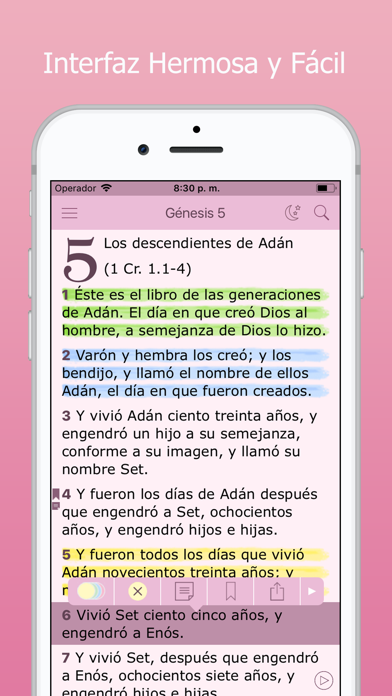 Screenshot #1 pour Biblia de la Mujer en Audio