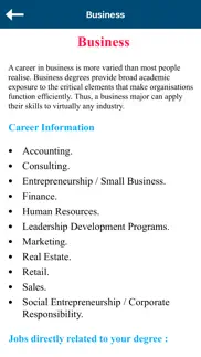 career guidance iphone screenshot 3