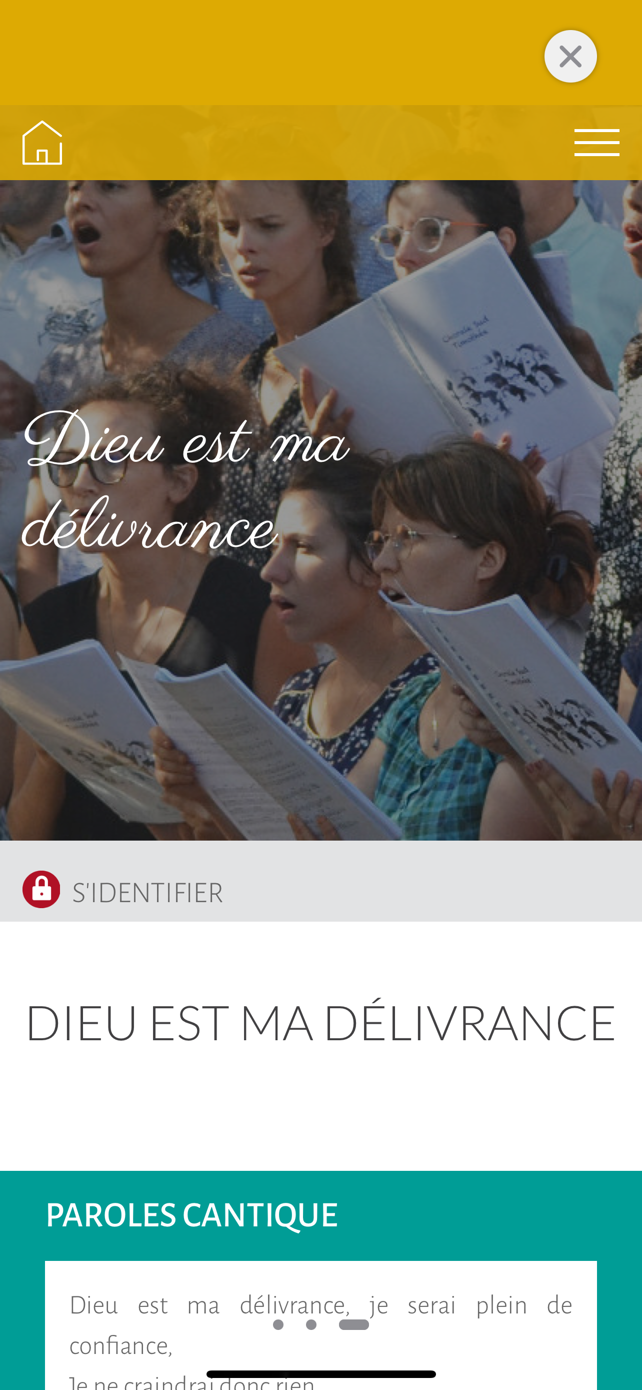 Avec Des Cris De Joie