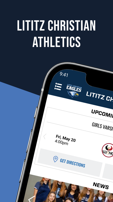 Lititz Christian Athletics Screenshot