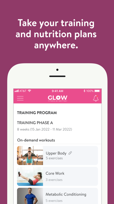 Glow Fitness by Brittney Screenshot