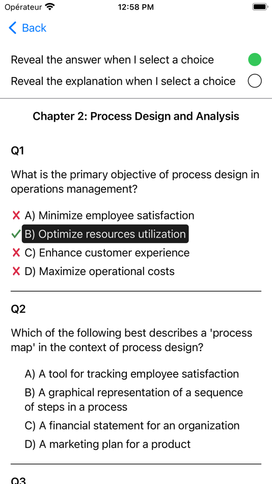 #4. Operations Management Exam (iOS) Podle: Martin Tseng