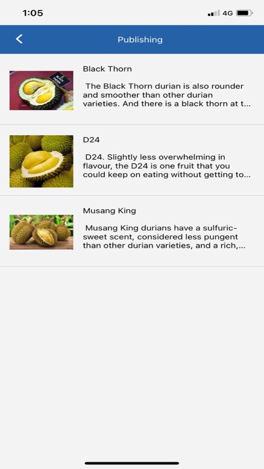 #2. Happy Durian (iOS) 由: Eighty One Sdn Bhd